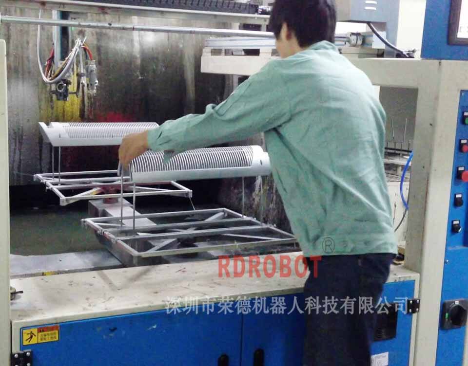 空調(diào)外殼往復(fù)式噴漆機